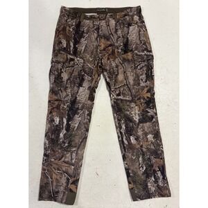 Tekari Cargo Pants Mens‎ L Multi Camouflage Straight Leg Utility Hunting Outdoor